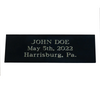 Custom Engraved Nameplate