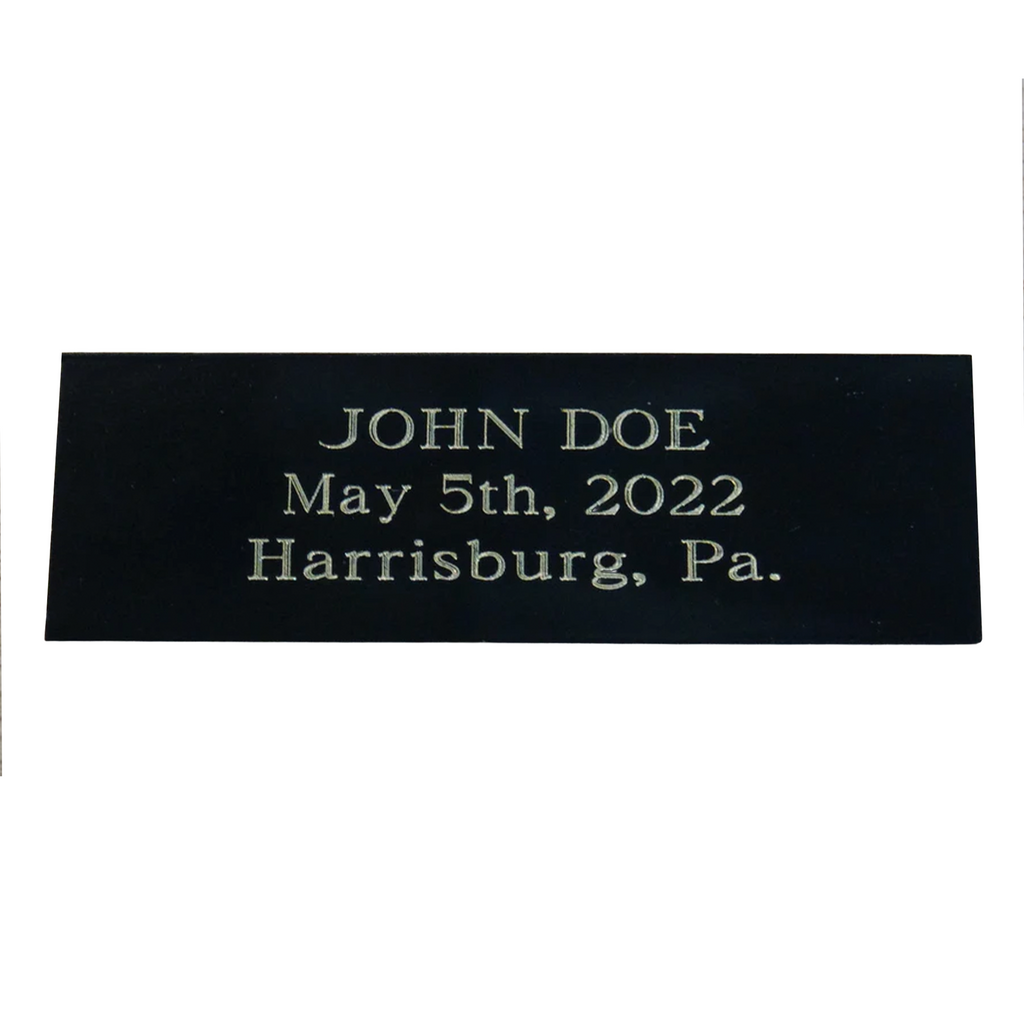 Custom Engraved Nameplate